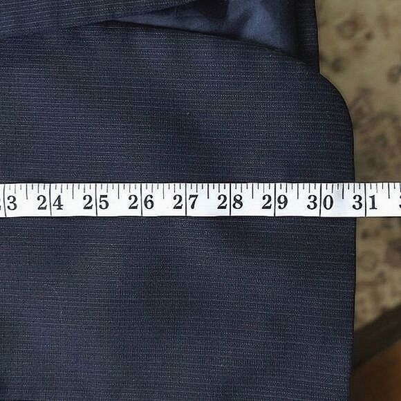 Pronto-Uomo navy pinstripe sport coat - Picture 9 of 10